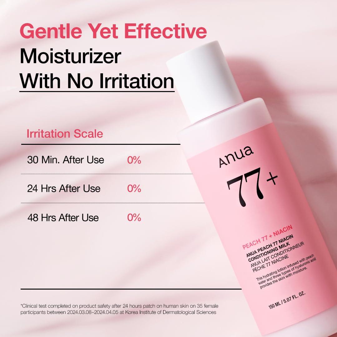 Loción Acondicionadora Facial ANUA 150ml - Niacina y Durazno