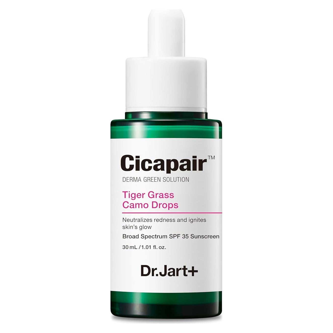 Suero Facial Tinte Dr.Jart+ Cicapair SPF 35 30 ml
