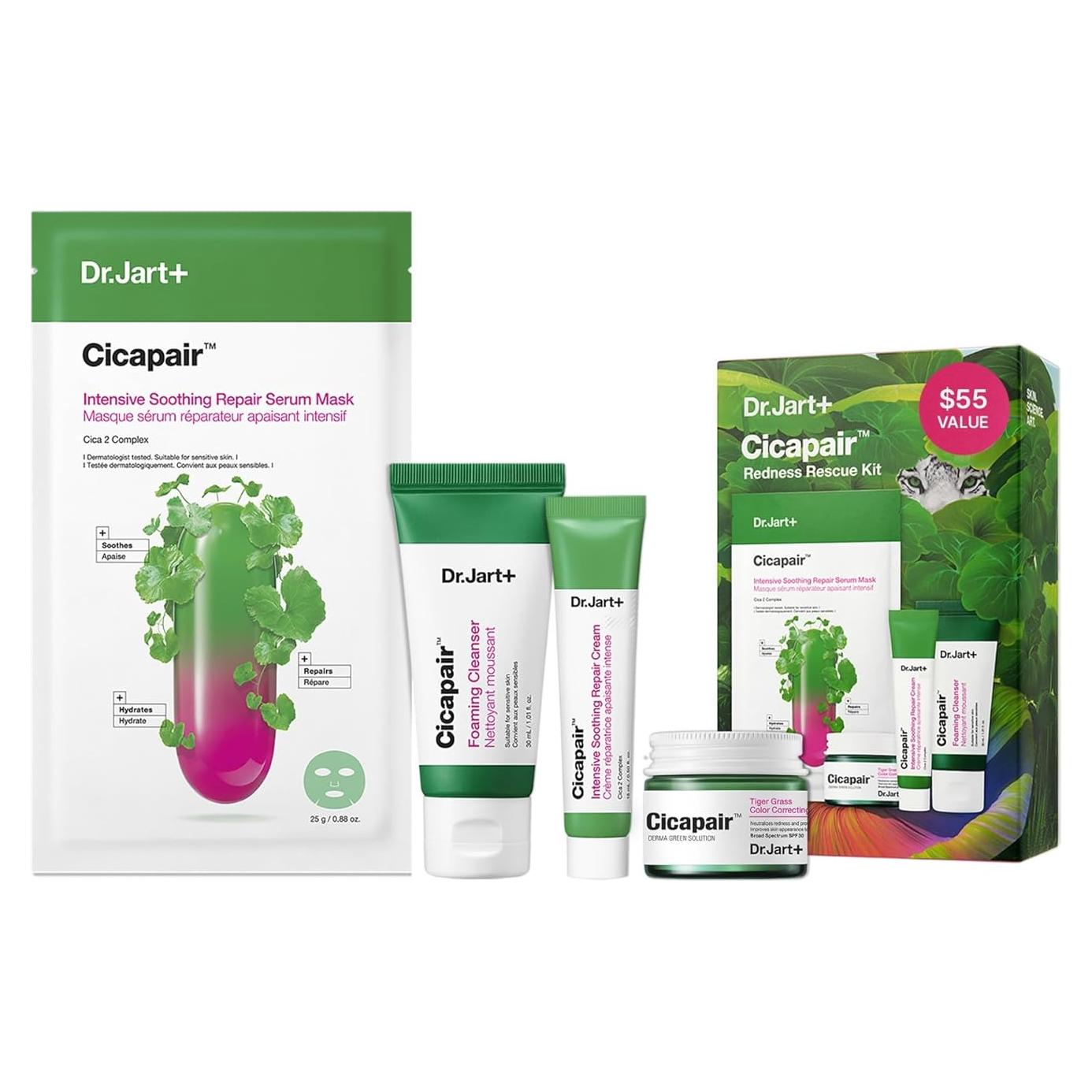 Set de Cuidado de Piel Dr.Jart+ Cicapair para Enrojecimiento