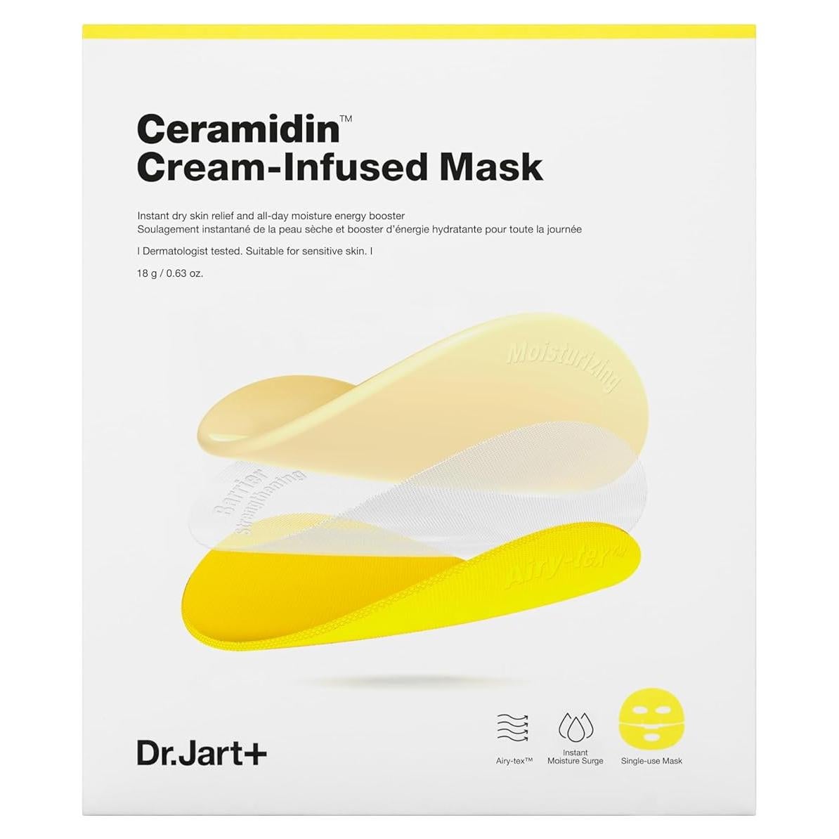 Mascarilla Facial Dr.Jart+ Ceramidin para Piel Seca 60g