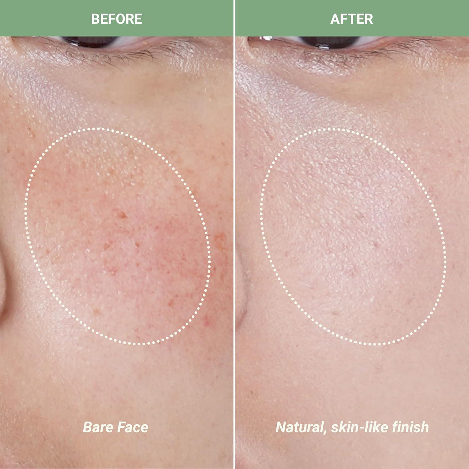 Crema Correctora de Color Verde Meebak Cica 48g - Piel Sensible