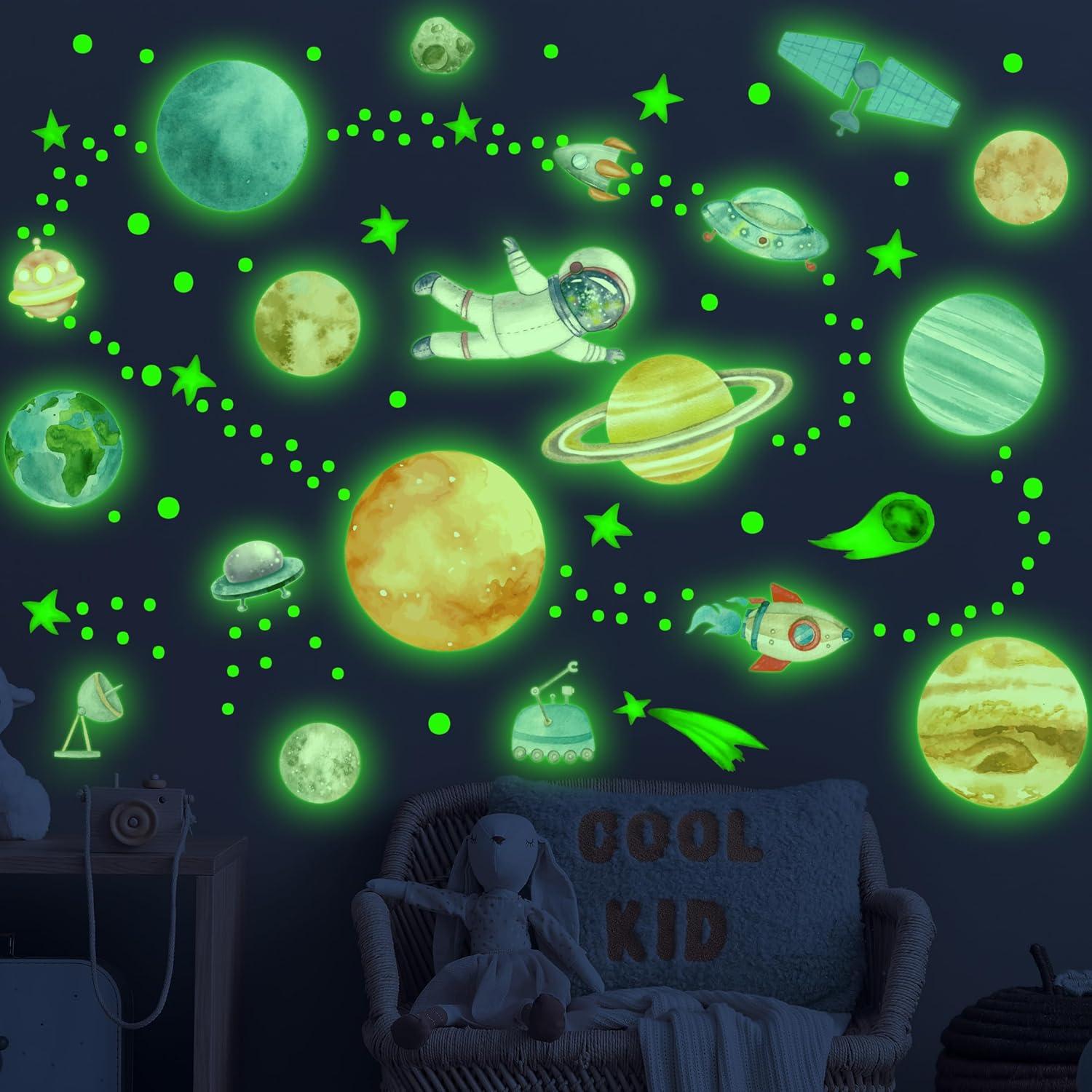 Calcomanías de Pared Robmoda Sistema Solar Brillantes