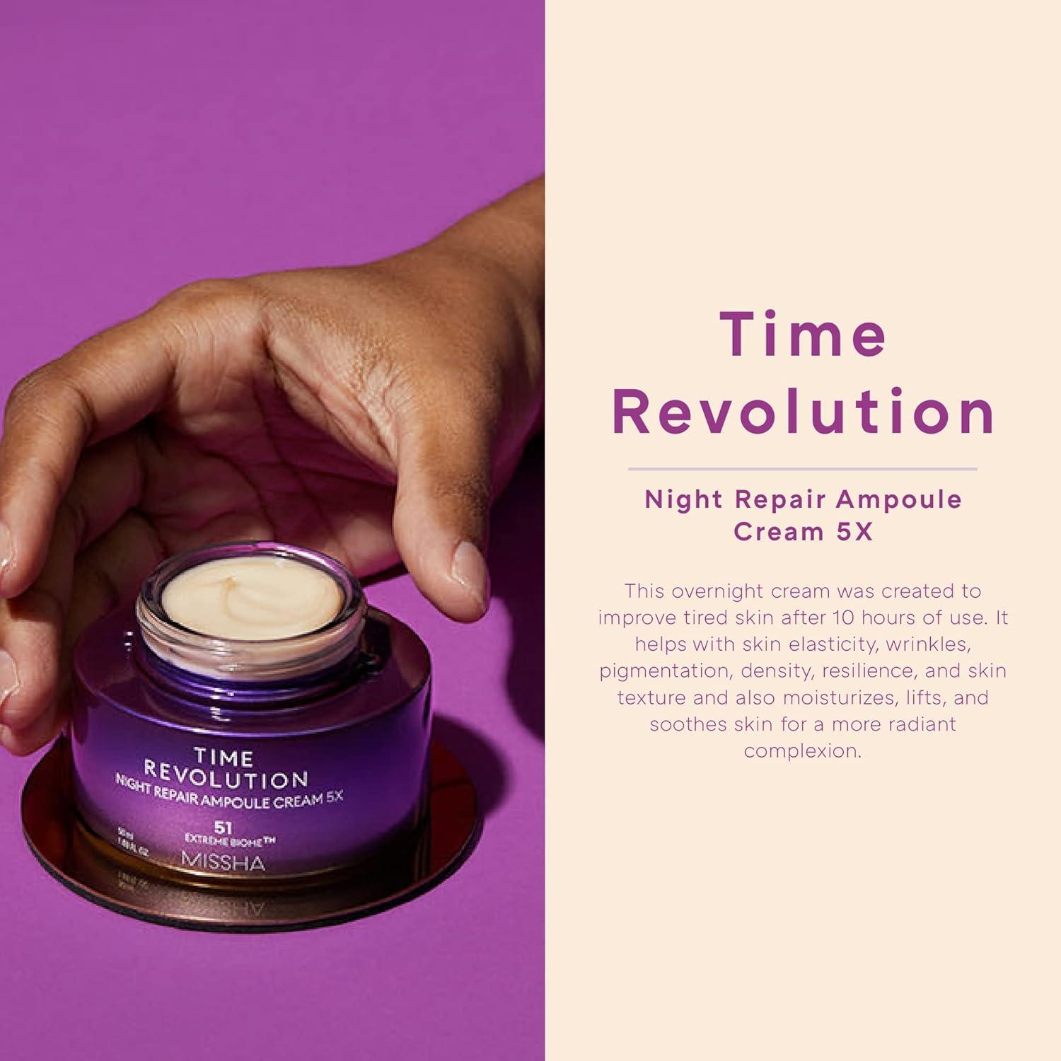 Crema Nocturna MISSHA Time Revolution 49.9 ml - Reparación Profunda