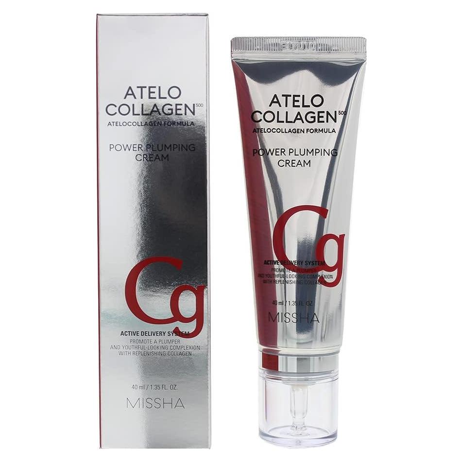 Crema Hidratante de Colágeno Missha 500g - Antiarrugas