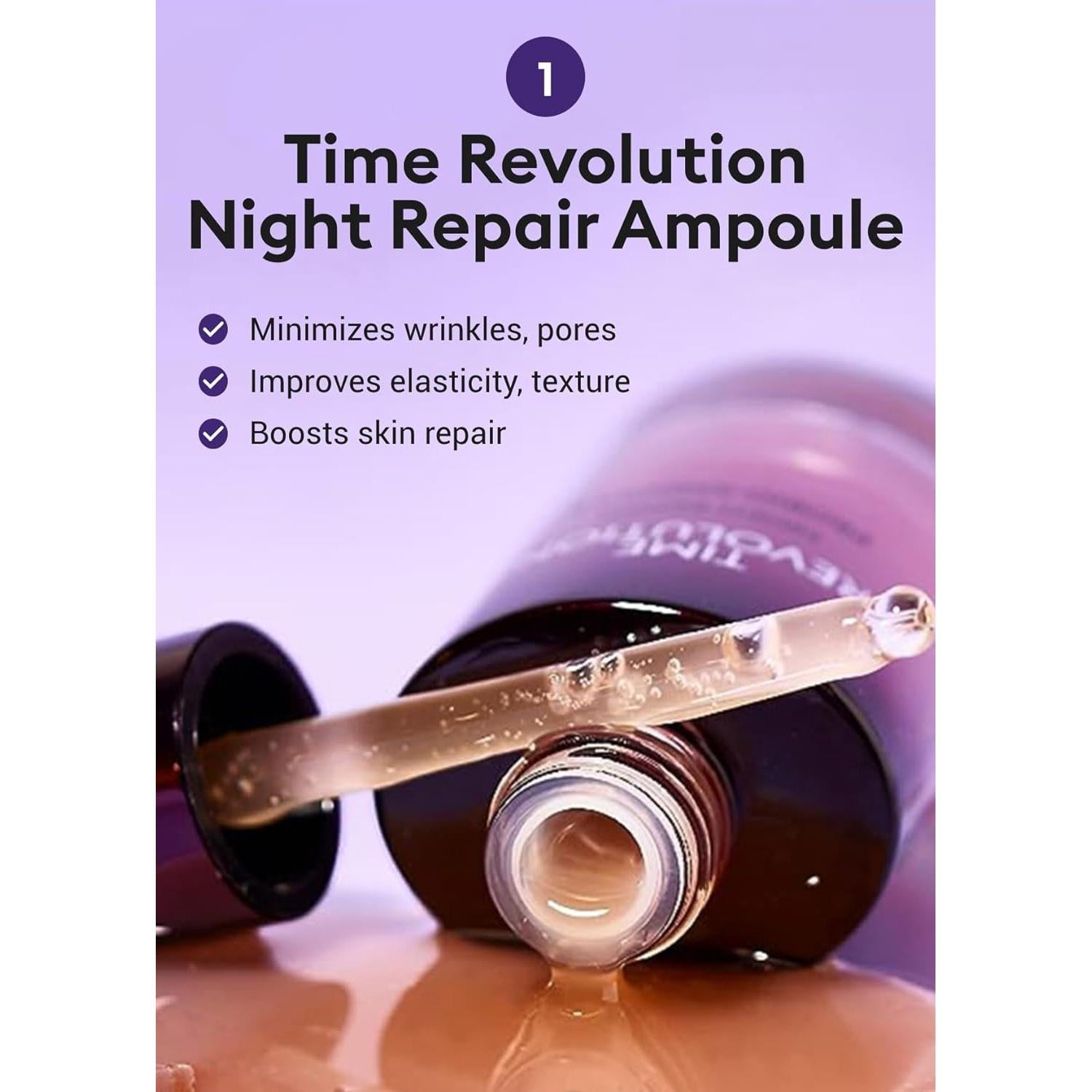 Set de Cuidado de Piel MISSHA 5X - Ampolla y Crema Nocturna