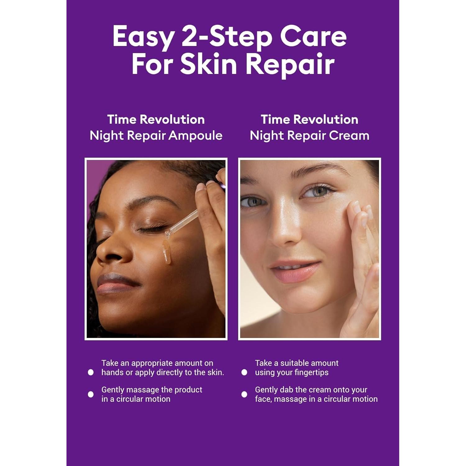 Set de Cuidado de Piel MISSHA 5X - Ampolla y Crema Nocturna