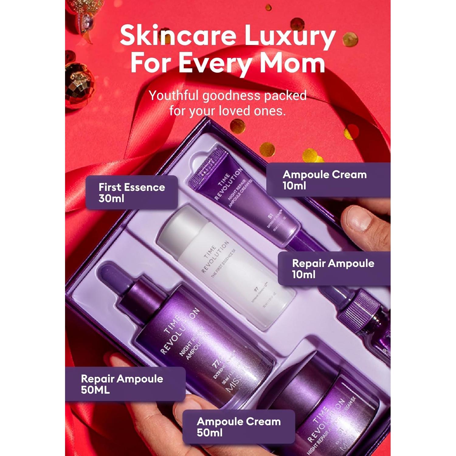 Set de Cuidado de Piel MISSHA 5X - Ampolla y Crema Nocturna