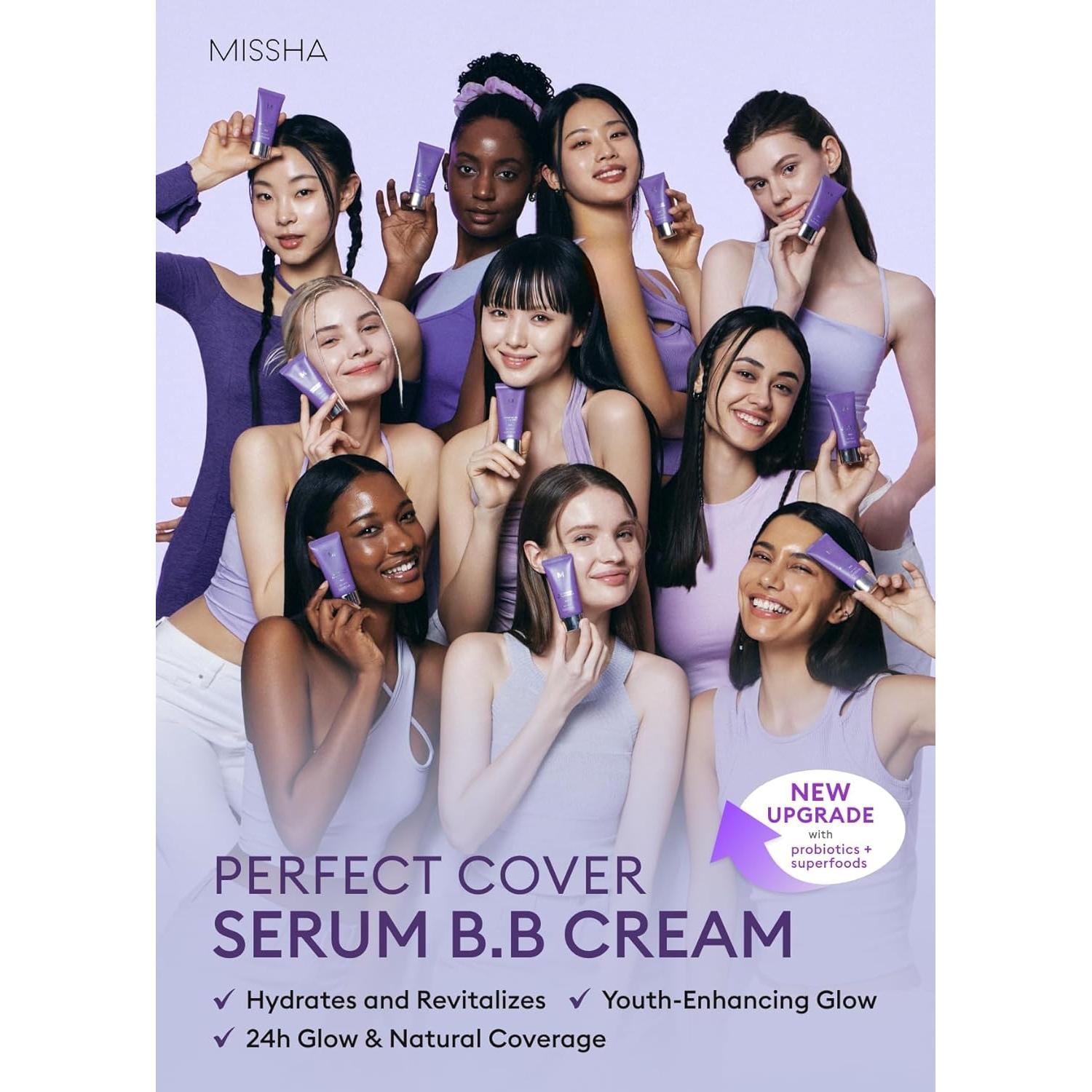 Crema BB Serum MISSHA M Perfect Cover No.13 Hidratante 35ml