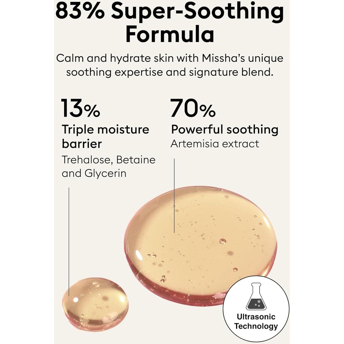 Suero Facial Calmante MISSHA Artemisia 50ml - Piel Sensible