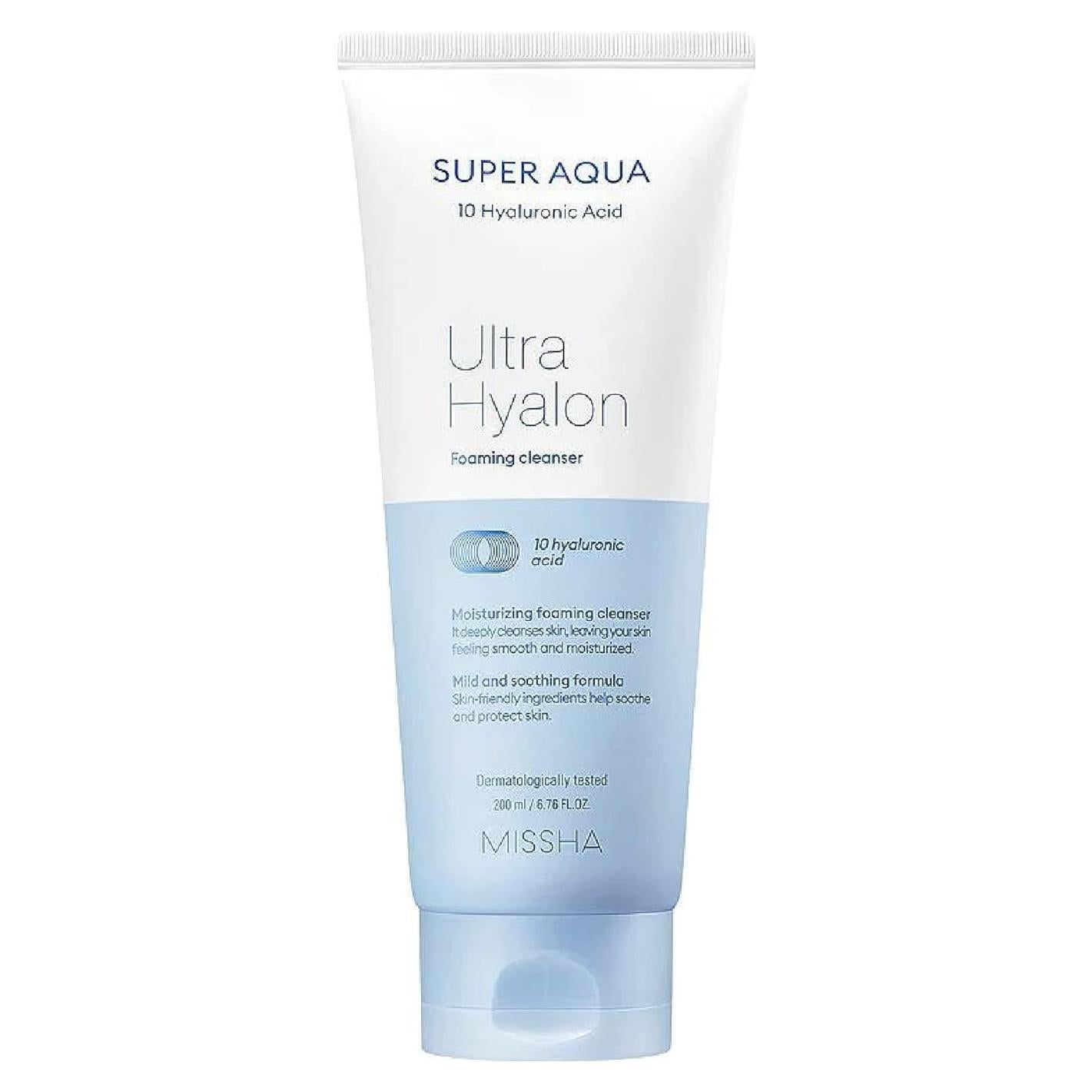 Espuma Limpiadora Facial Hidratante MISSHA Super Aqua 199g