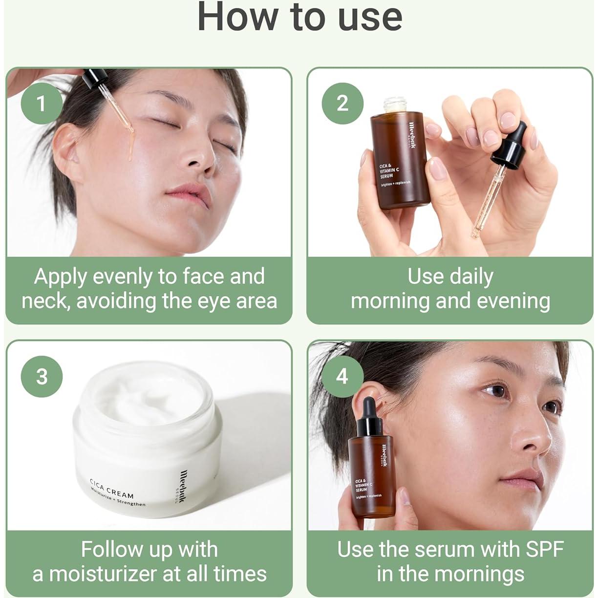 Suero de Vitamina C Meebak 31g | Aclarador Antienvejecimiento