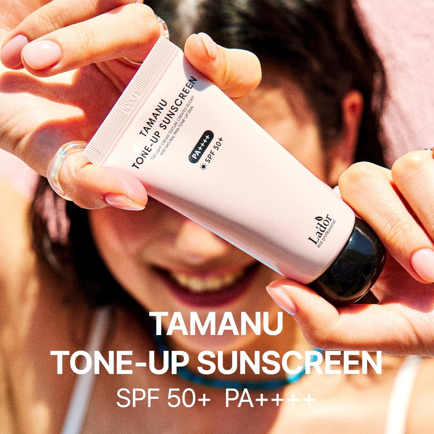 Protector Solar La'dor Tamanu SPF 50+ Hidratante Tinteado