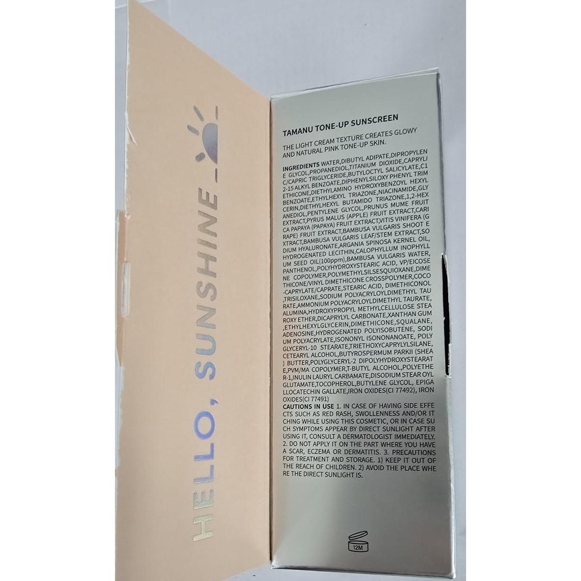 Protector Solar La'dor Tamanu SPF 50+ Hidratante Tinteado