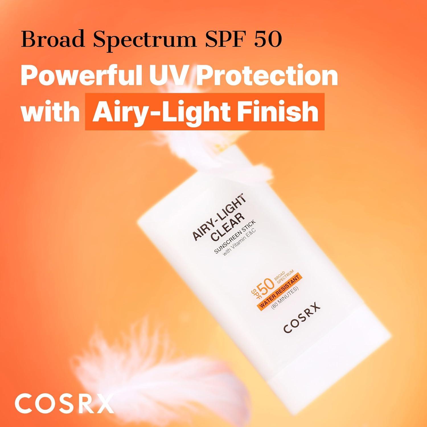 Protector Solar en Barra COSRX SPF 50 con Vitamina E y C 19g
