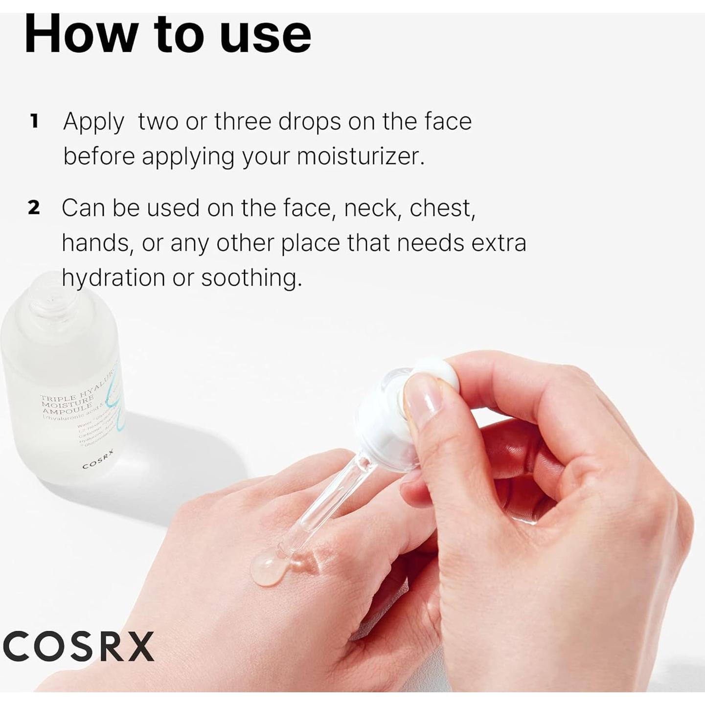 Suero COSRX Hydrium Triple Ácido Hialurónico 40ml