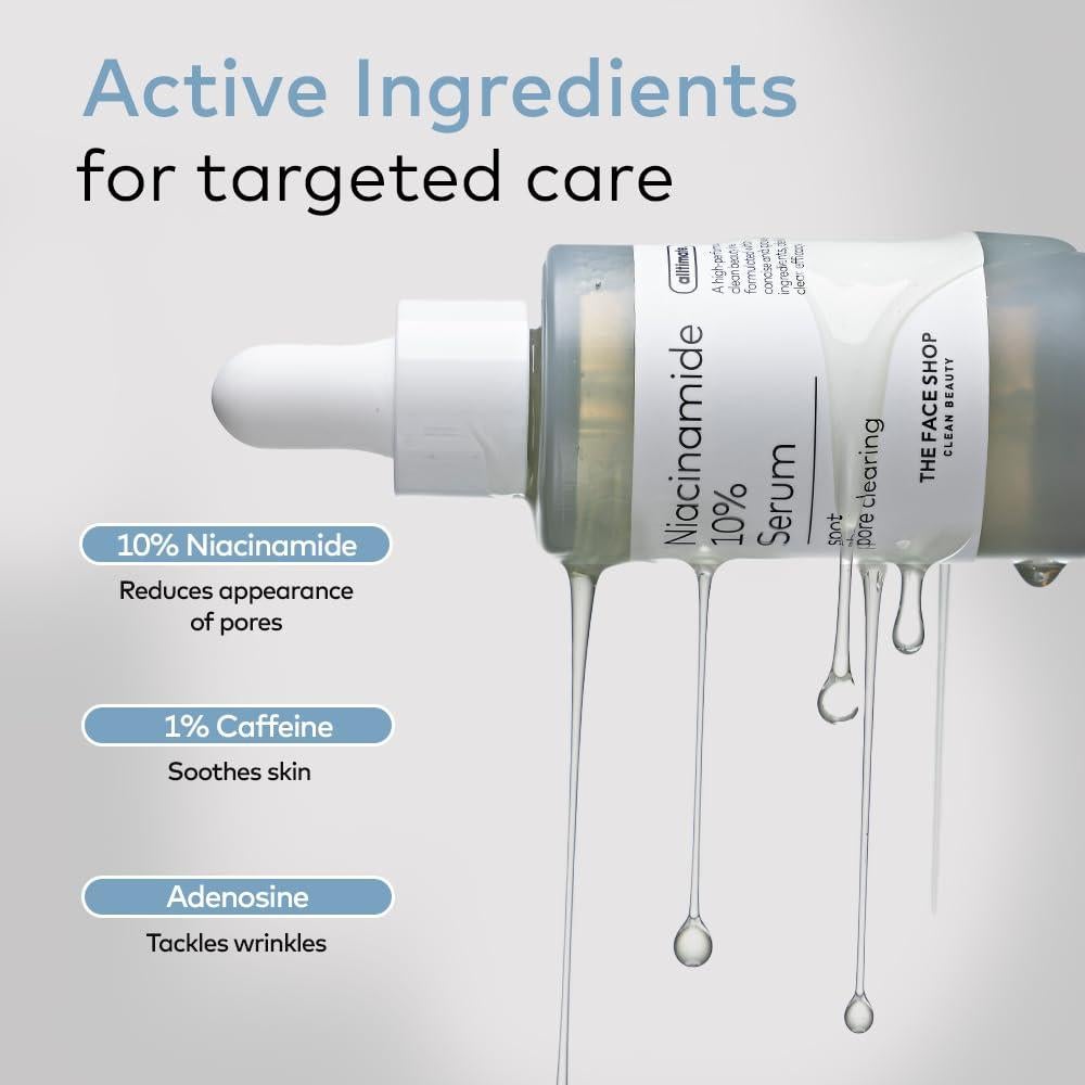 Suero Facial The Face Shop Niacinamida 10% 30g Control Aceite