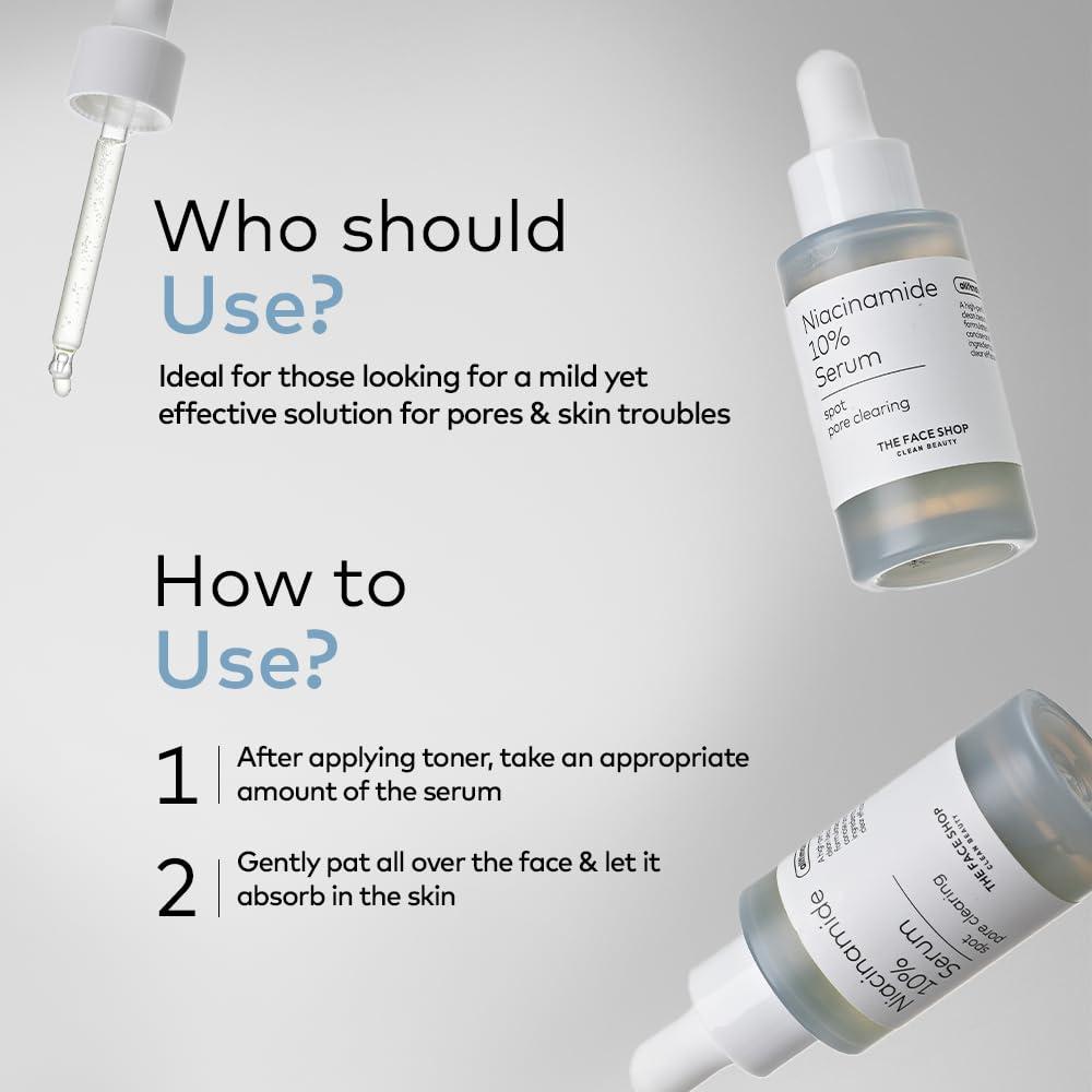 Suero Facial The Face Shop Niacinamida 10% 30g Control Aceite