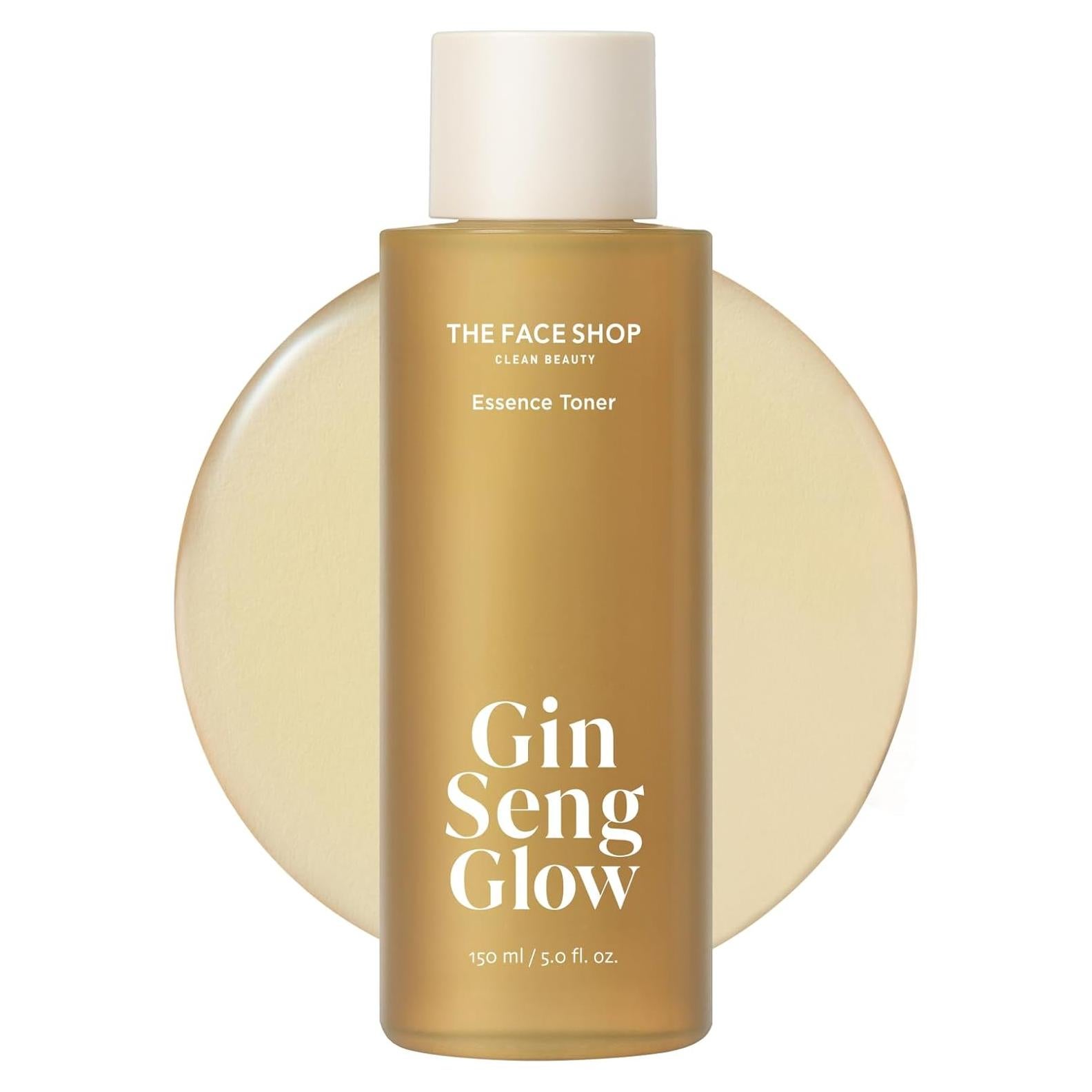 Tónico Esencial Ginseng Glow The Face Shop 150ml Antienvejecimiento