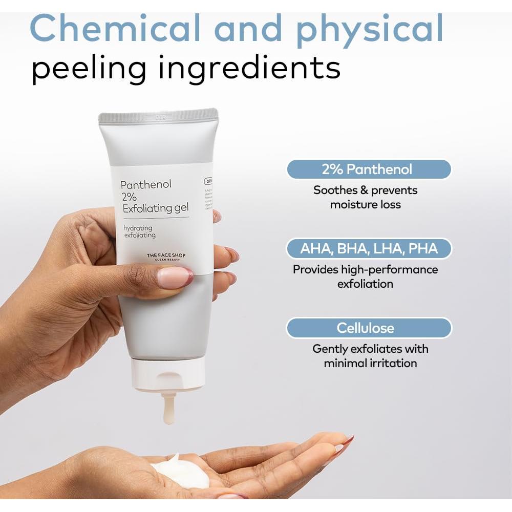 Gel Exfoliante Facial Alltimate The Face Shop 150 ml Pantenol AHA BHA