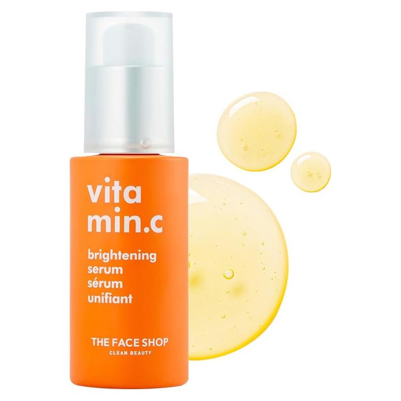 Suero Iluminador Facial The Face Shop 30ml - Vitamina C y Ácido Hialurónico