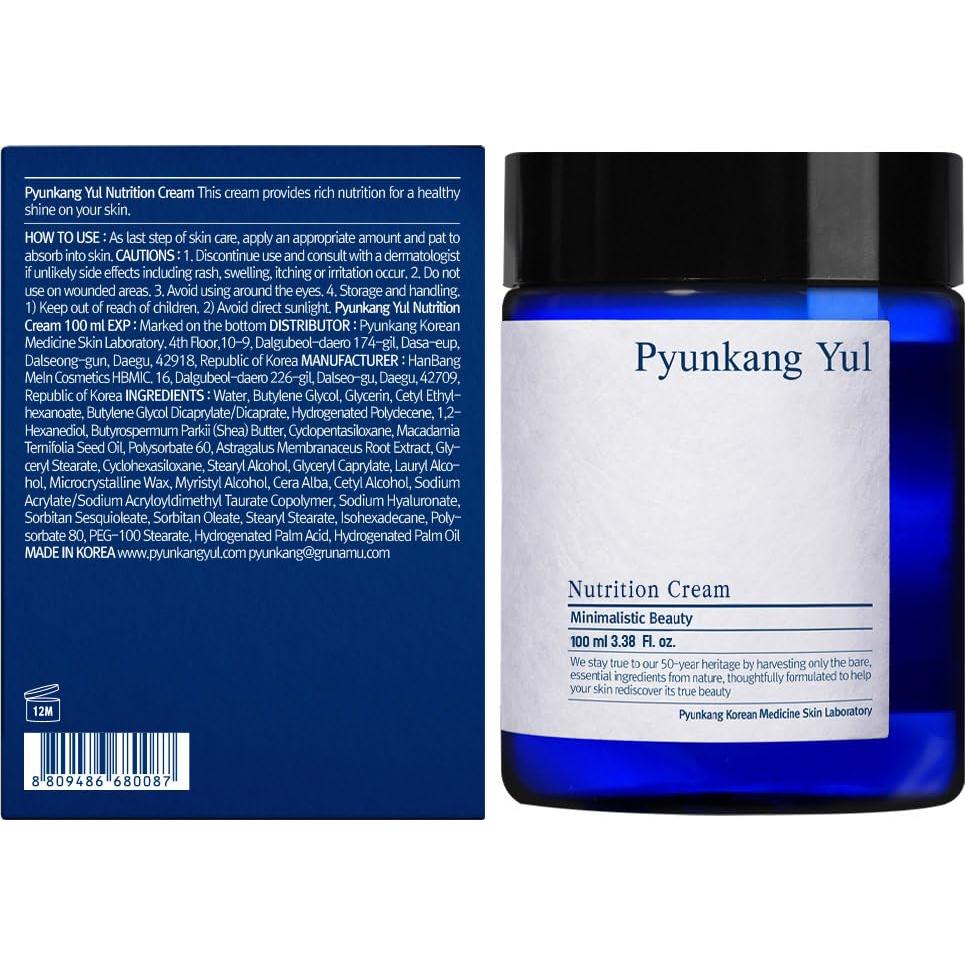 Crema Facial Hidratante Pyunkang Yul 100ml - Piel Seca y Mixta