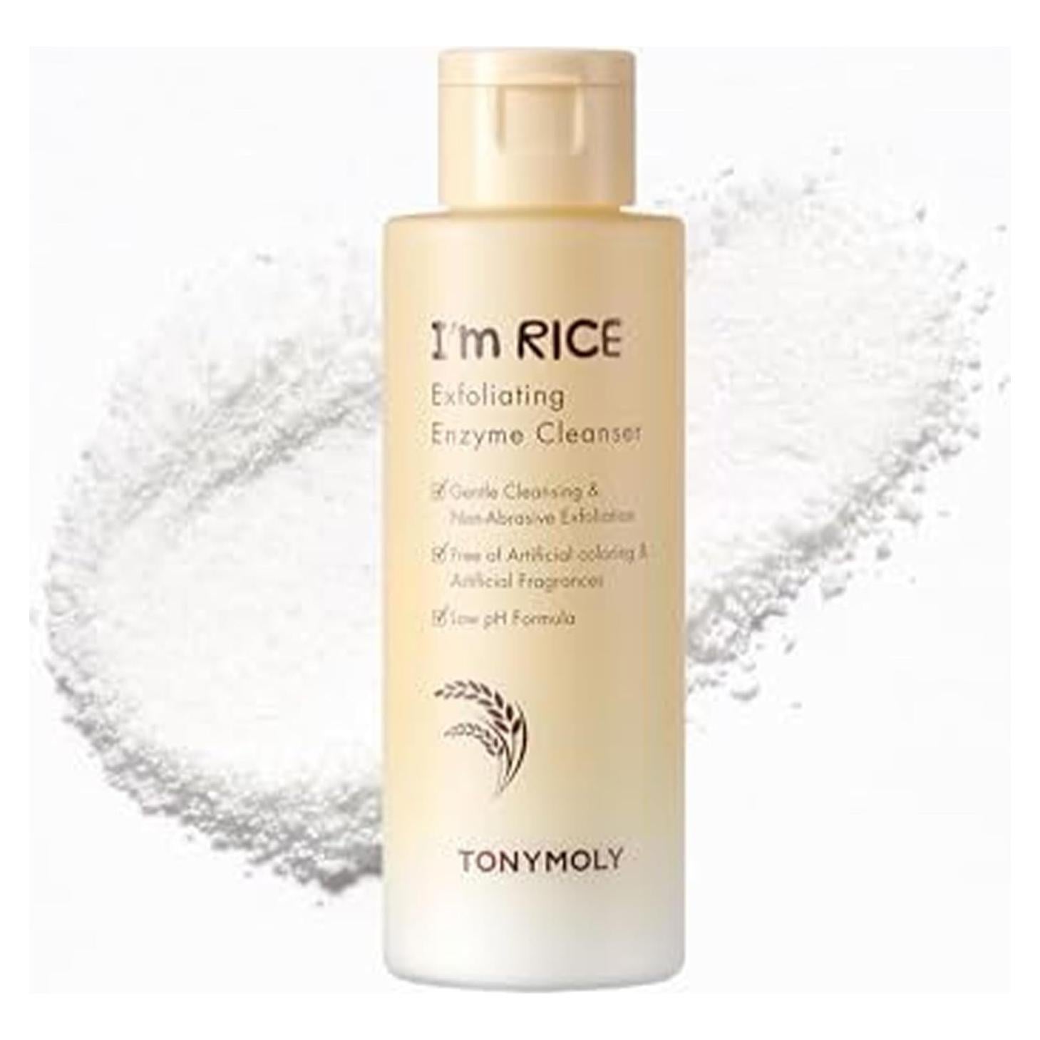 Exfoliante en Polvo TONYMOLY Estoy Arroz 50g - Limpiador Facial
