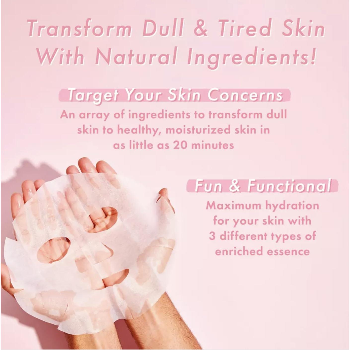 Mascarillas Faciales en Hoja TONYMOLY Super Food 21g - Hidratación