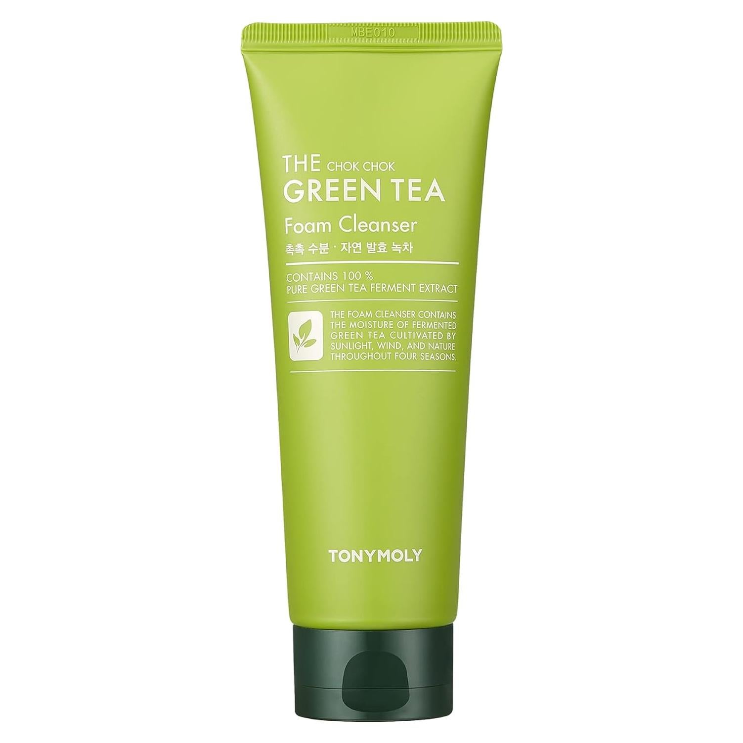 Limpiador Facial Espumoso TONYMOLY Té Verde 150 ml Hidratante
