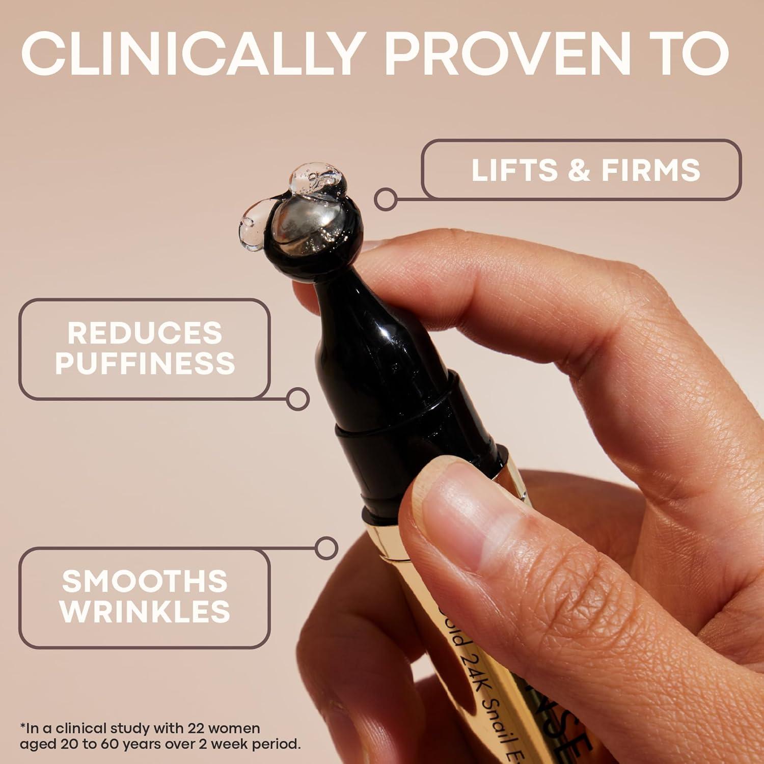 Sérum para Ojos TONYMOLY 24K Oro Caracol 20ml Anti-Envejecimiento