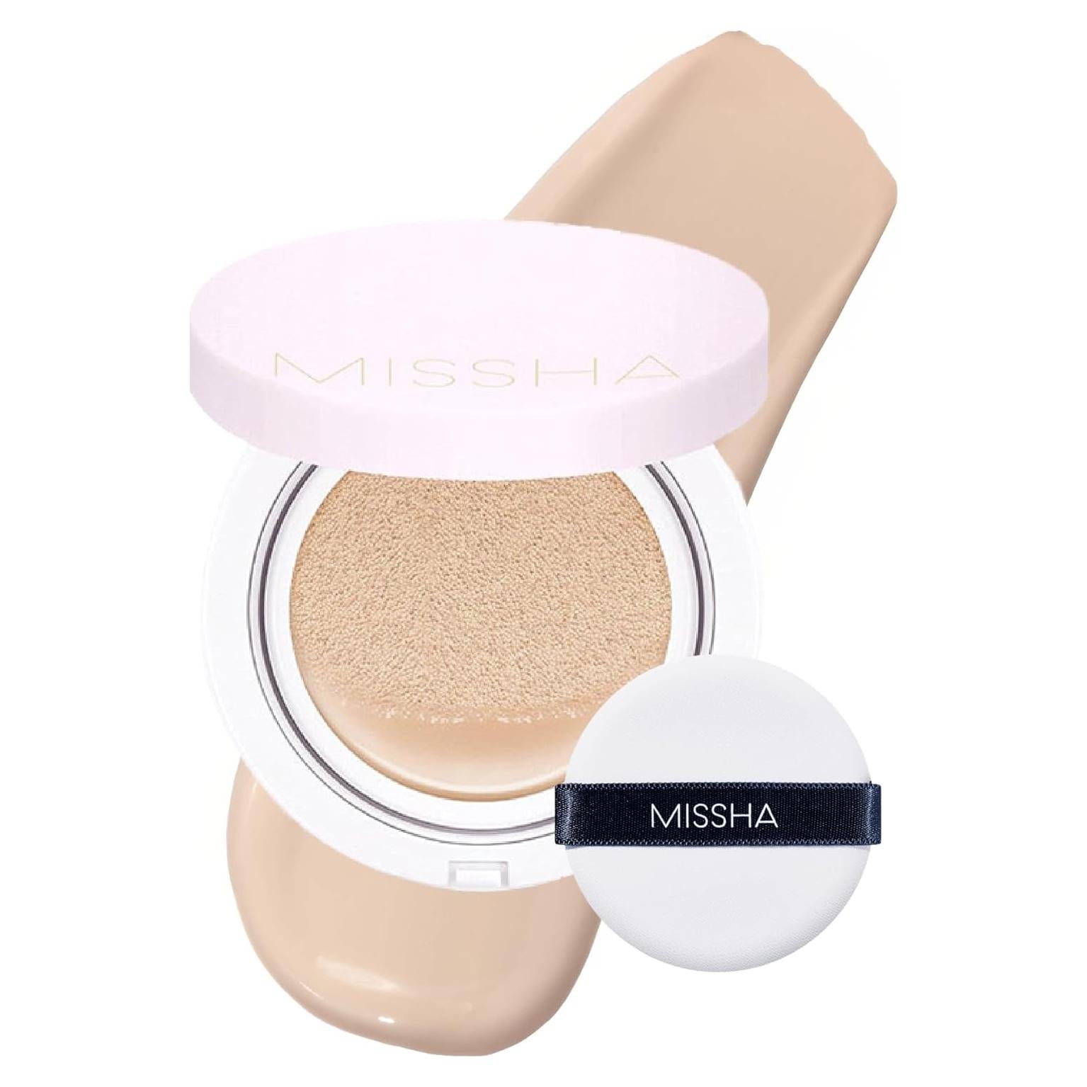 Base de Maquillaje Cushion Missha No.21 Beige Claro 15g