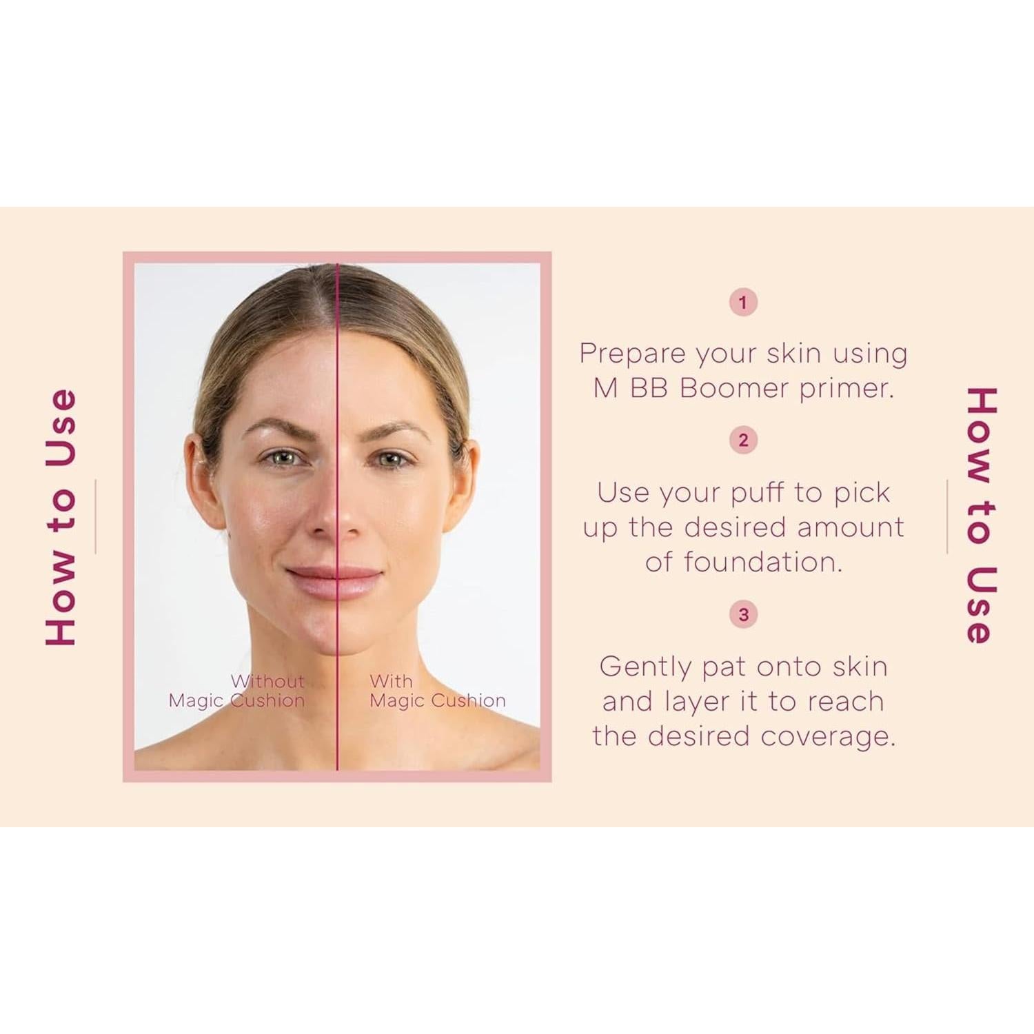 Base de Maquillaje Cushion Missha No.21 Beige Claro 15g