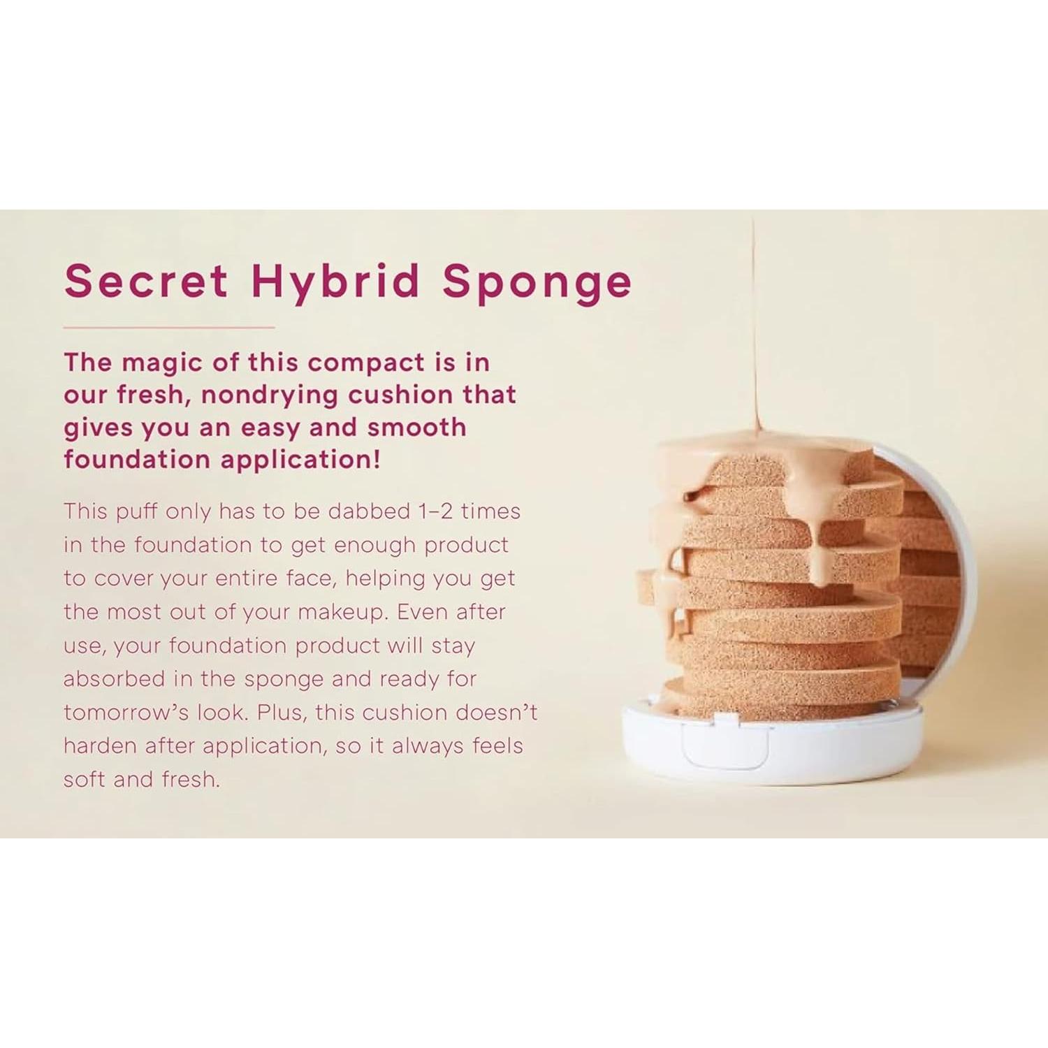 Base de Maquillaje Cushion Missha No.21 Beige Claro 15g