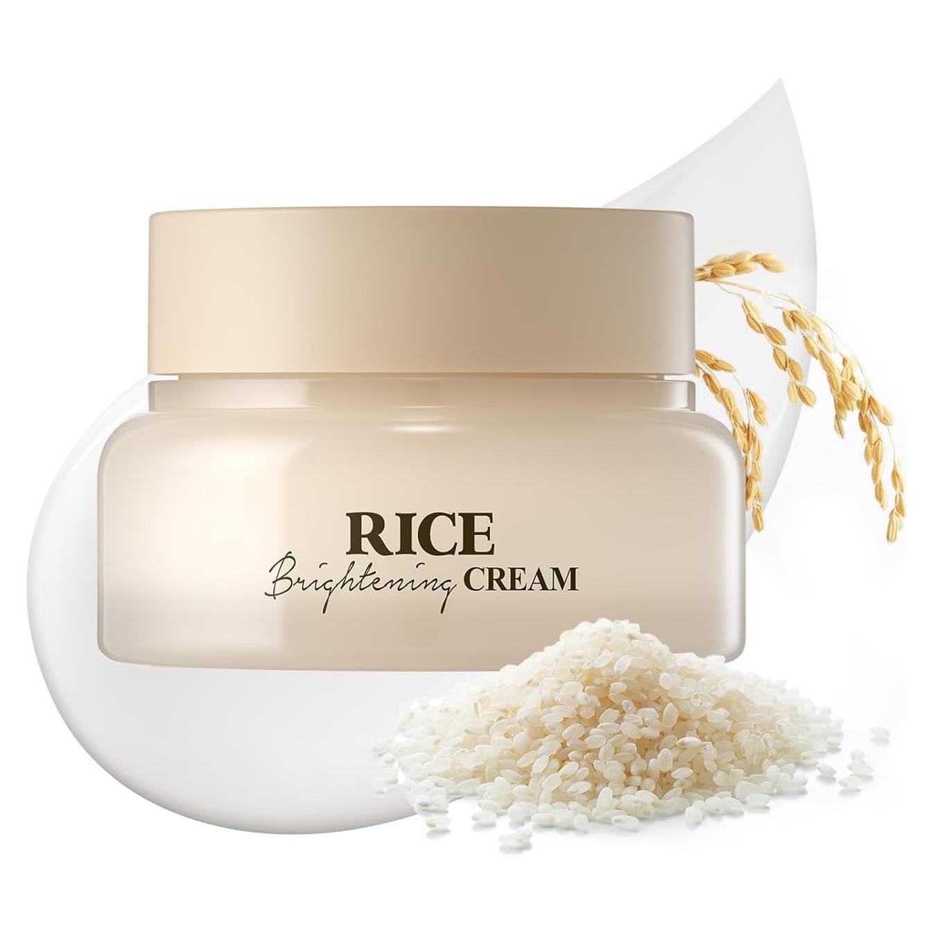 Crema Iluminadora de Arroz Skinfood 60ml - Hidratante Facial Coreano