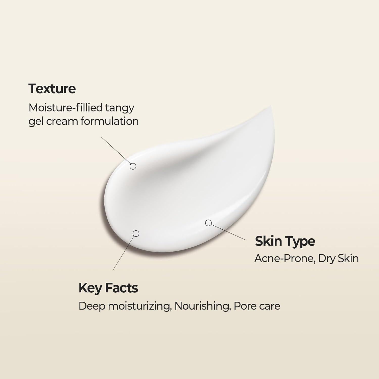 Crema Iluminadora de Arroz Skinfood 60ml - Hidratante Facial Coreano