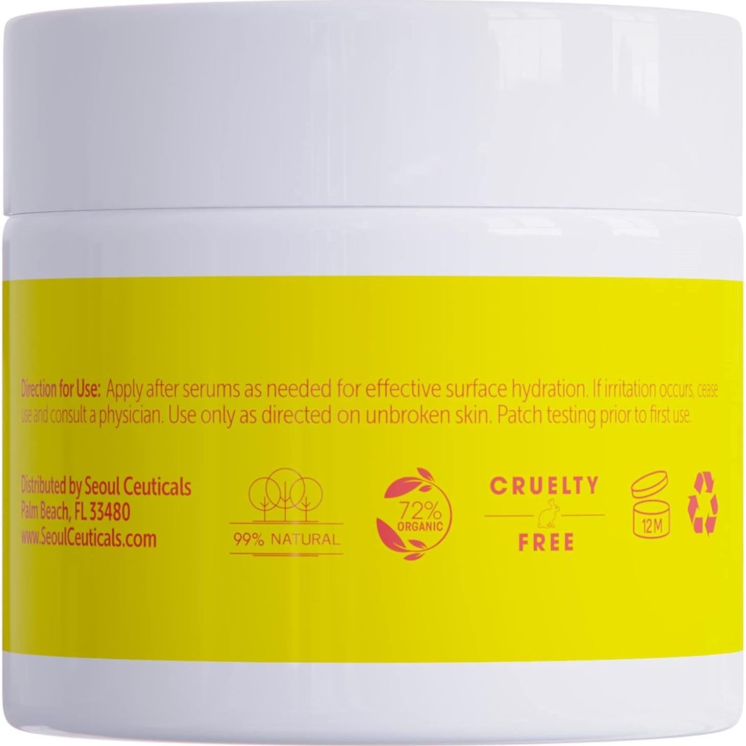 Crema Facial de Cúrcuma SeoulCeuticals 56.7g - Hidratante K Belleza