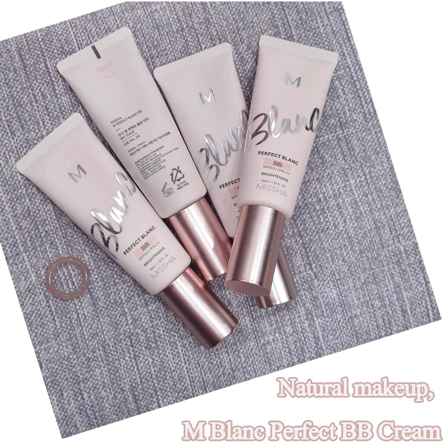 Crema BB Iluminadora MISSHA M Perfect Blanc 39.7ml No.22 Beige