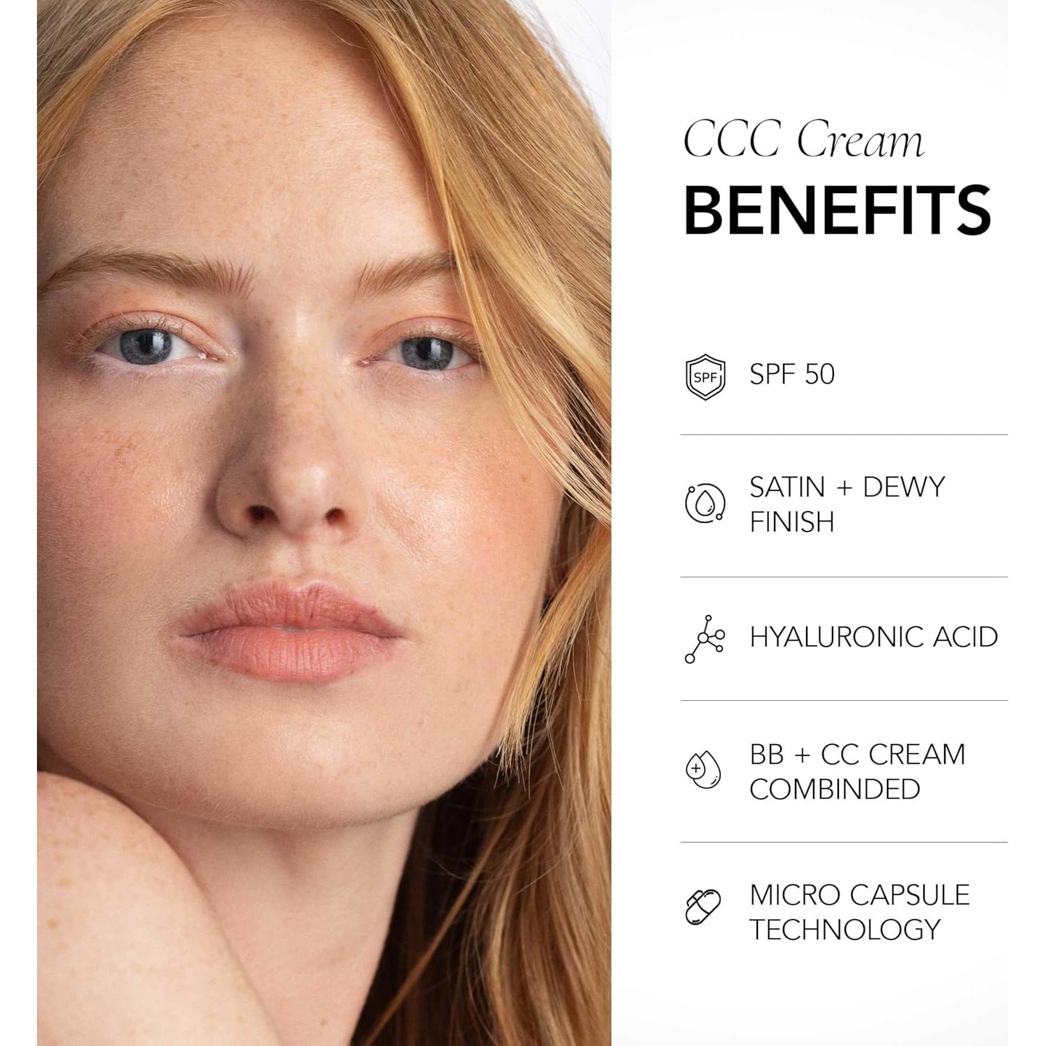 Crema CC Hidratante CLE Cosmetics Ligero Neutro 103 SPF 50 29.57 ml