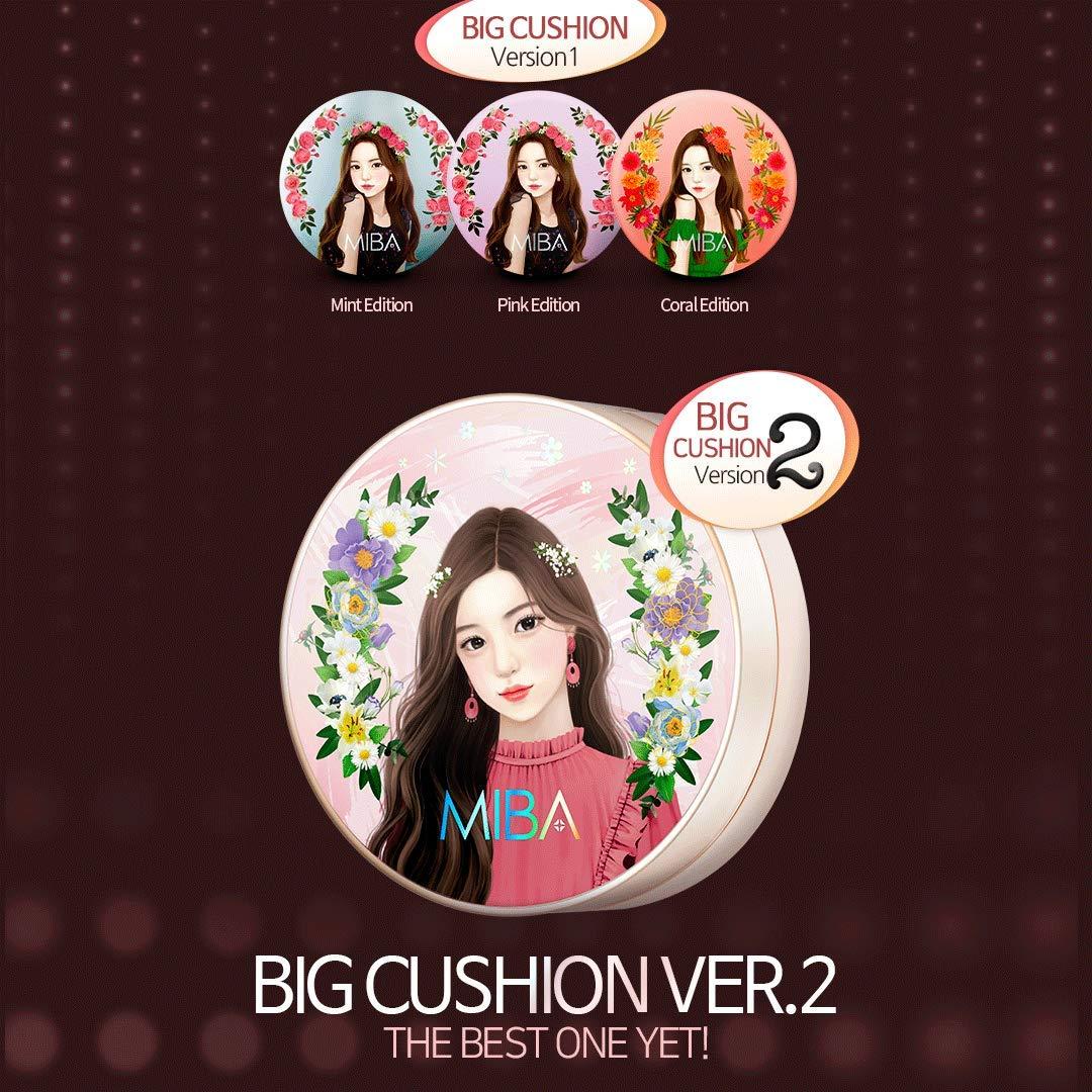 MIBA Cushion Fundación Ion Calcium 25g - Efecto Duradero No 23