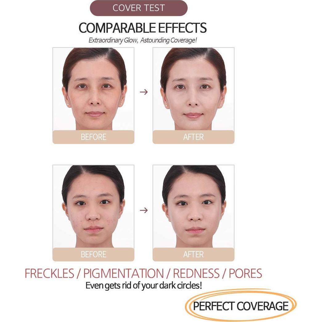 MIBA Cushion Fundación Ion Calcium 25g - Efecto Duradero No 23