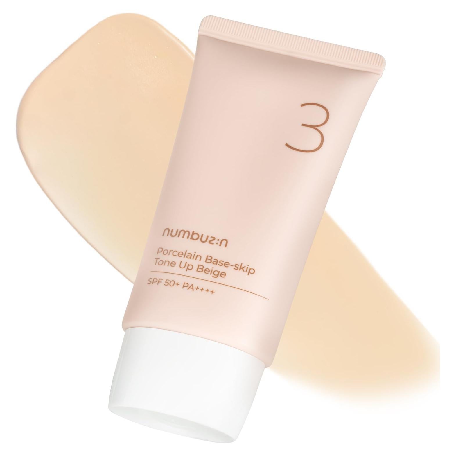 Base de Porcelana Numbuzin No.3 Beige SPF50+ 50ml