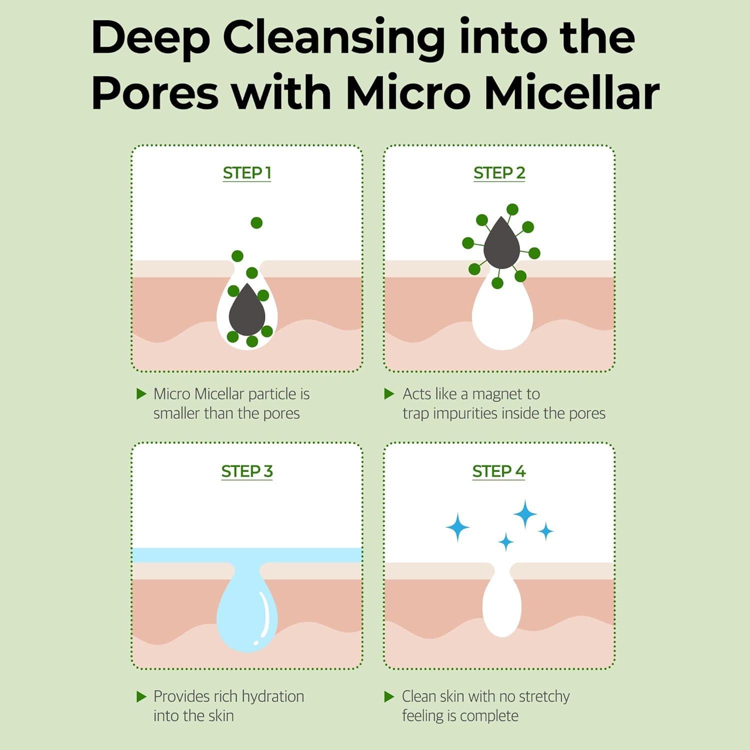 Gel Limpiador Facial SOME BY MI Super Matcha 100ml Piel Sensible