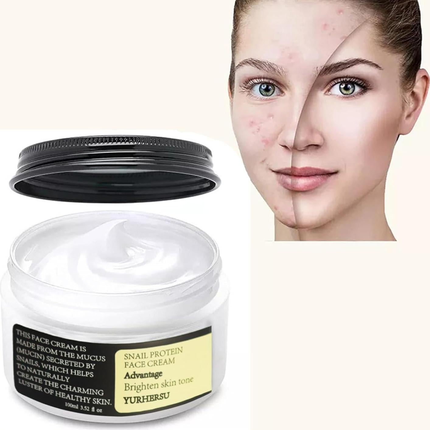 Crema Hidratante Mucina de Caracol 93% Shengnan 100g