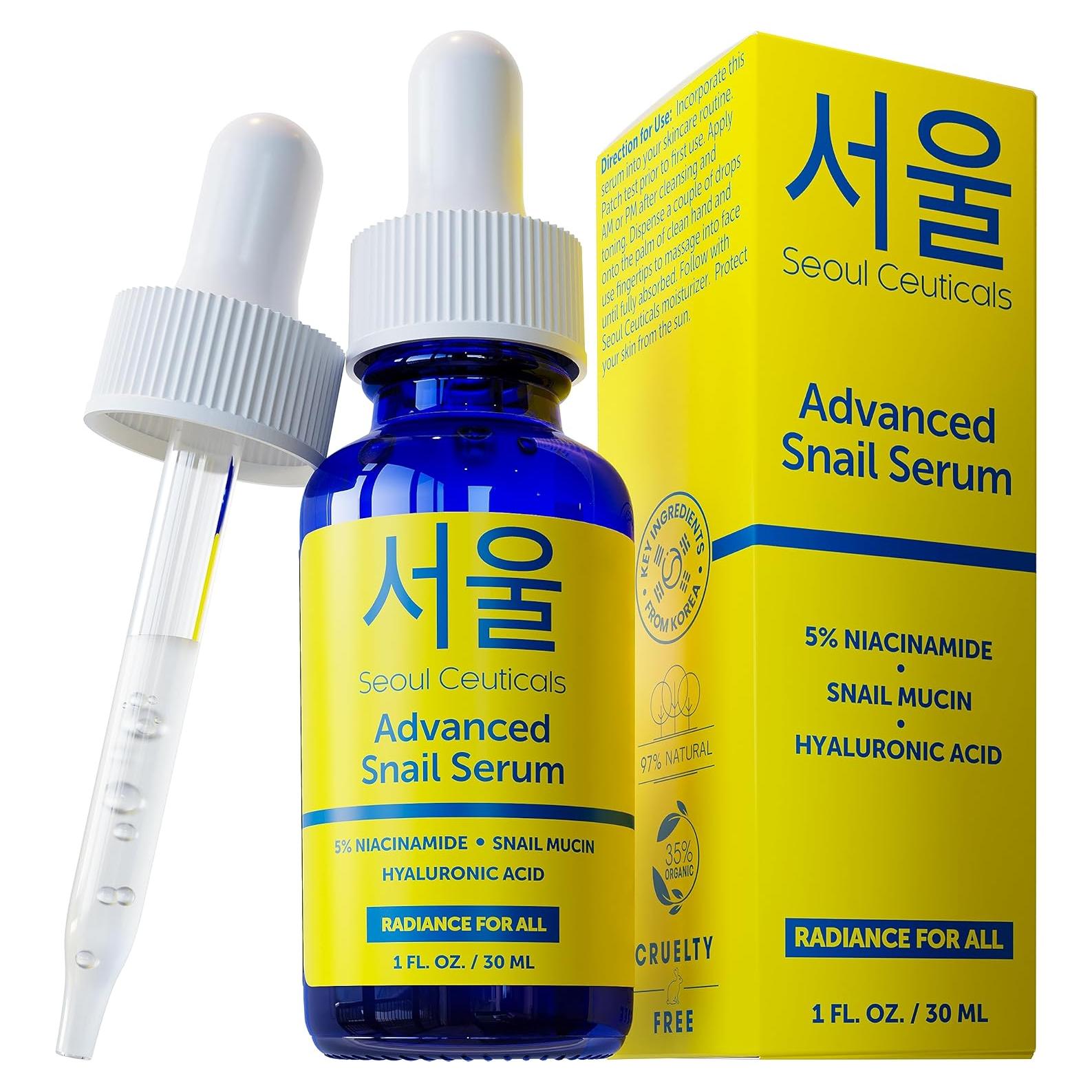 Suero Facial SeoulCeuticals 5% Niacinamida 30ml - Antienvejecimiento