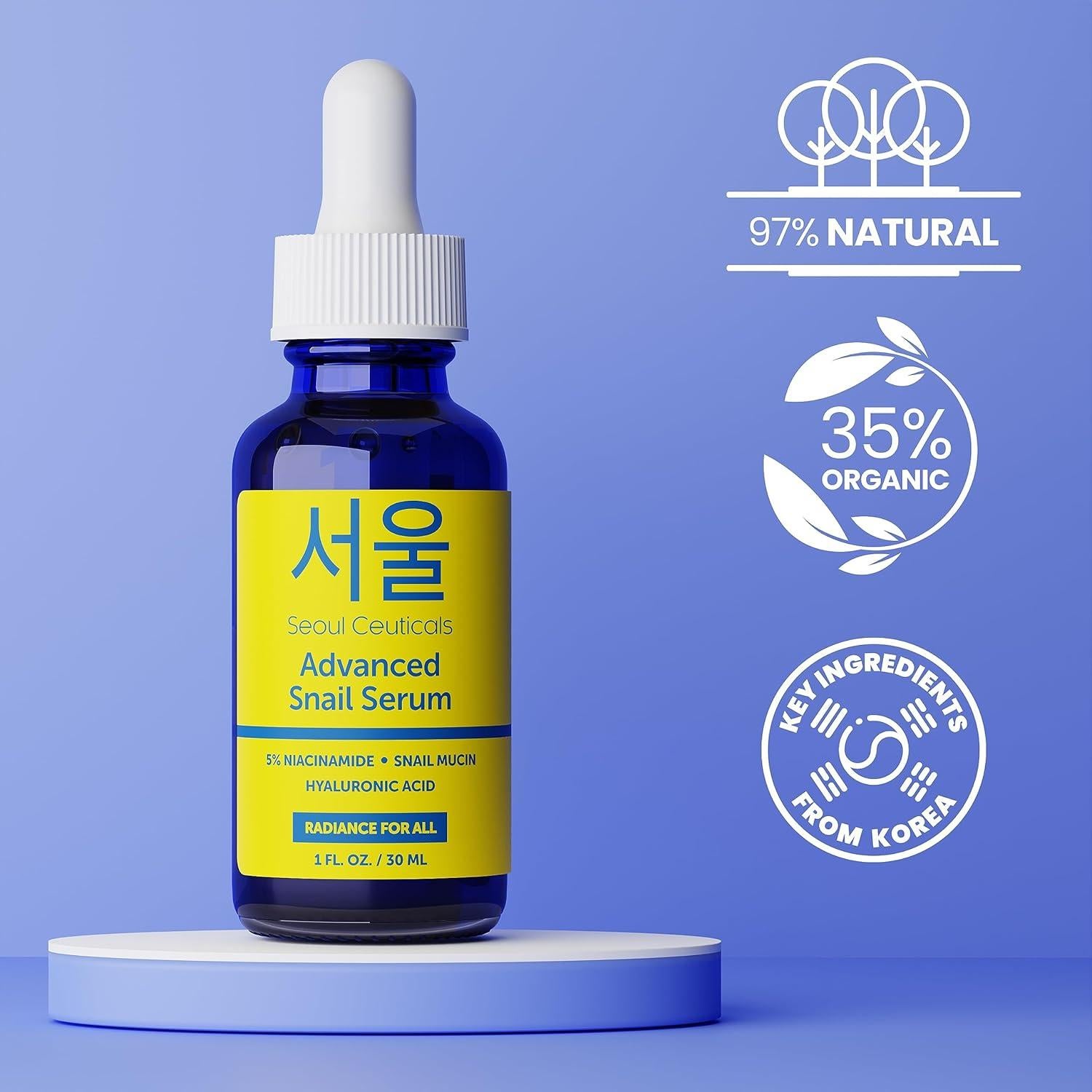 Suero Facial SeoulCeuticals 5% Niacinamida 30ml - Antienvejecimiento