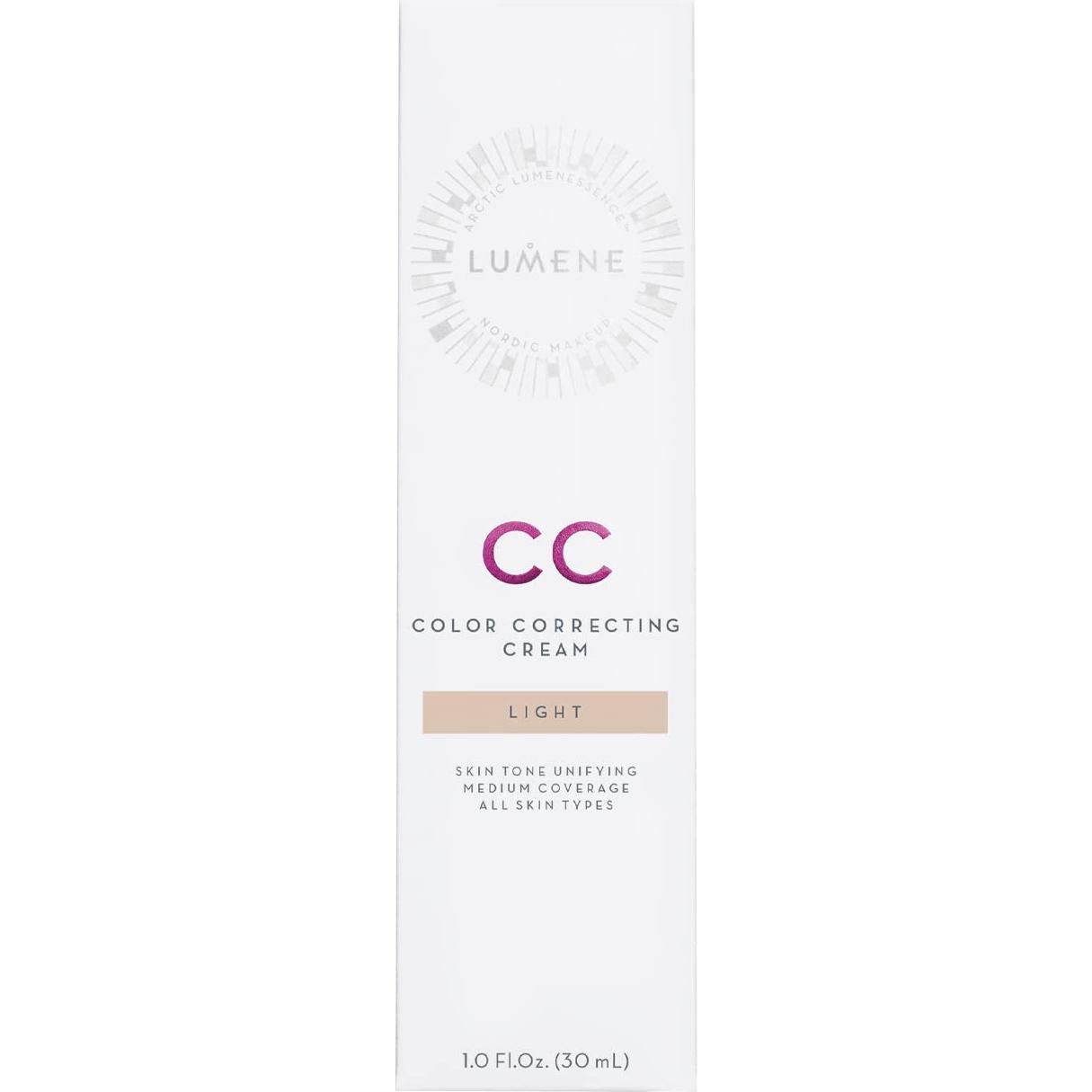 Lumene Crema CC Correctora de Color 29.57 ml - Hidratante Vegana