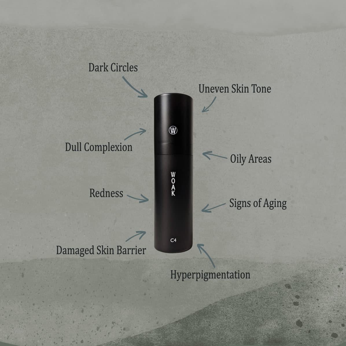 Hidratante Tinte para Hombre WOAK C4 - BB CC Cream Claro