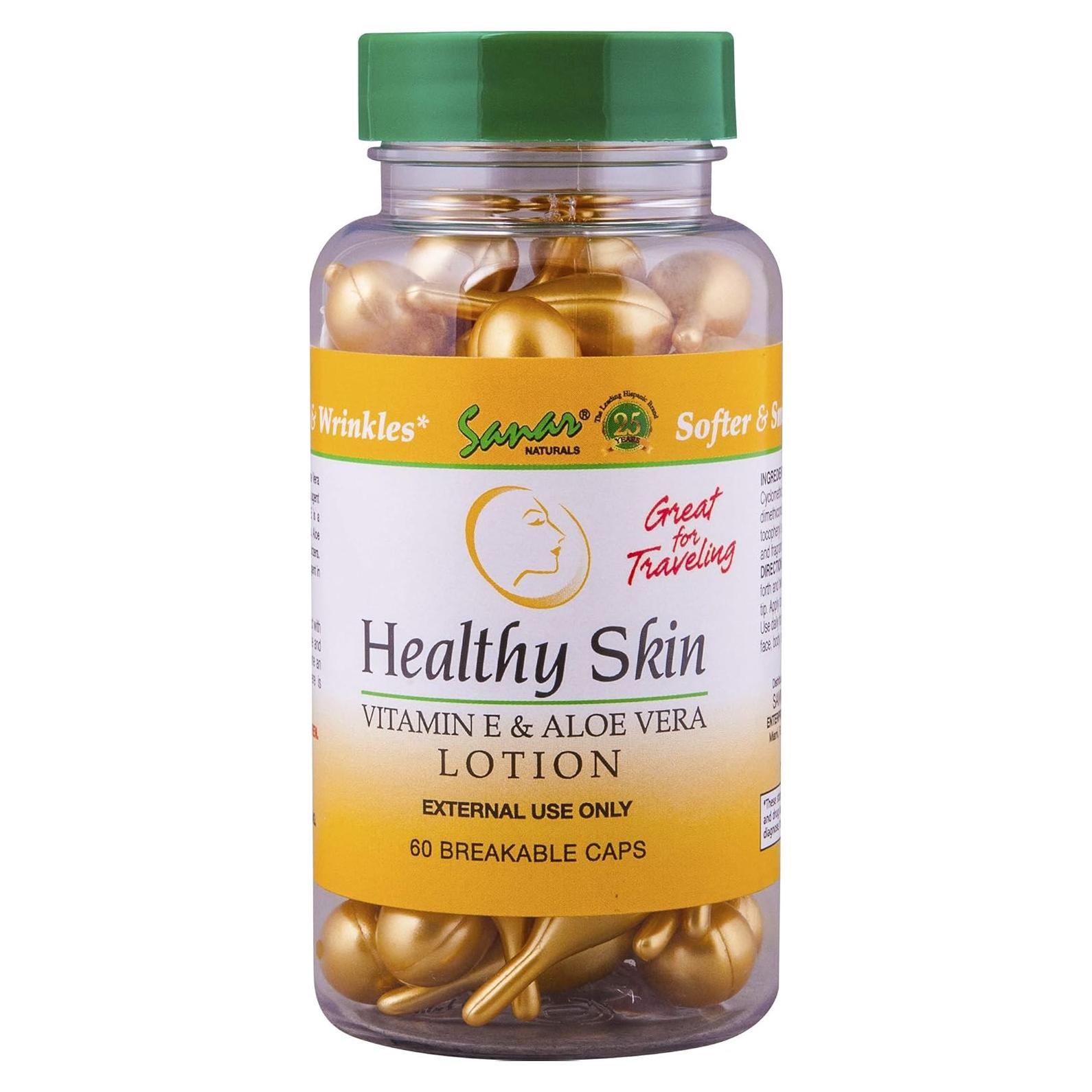 Loción Hidratante Sanar Naturals con Vitamina E y Aloe Vera 60ml