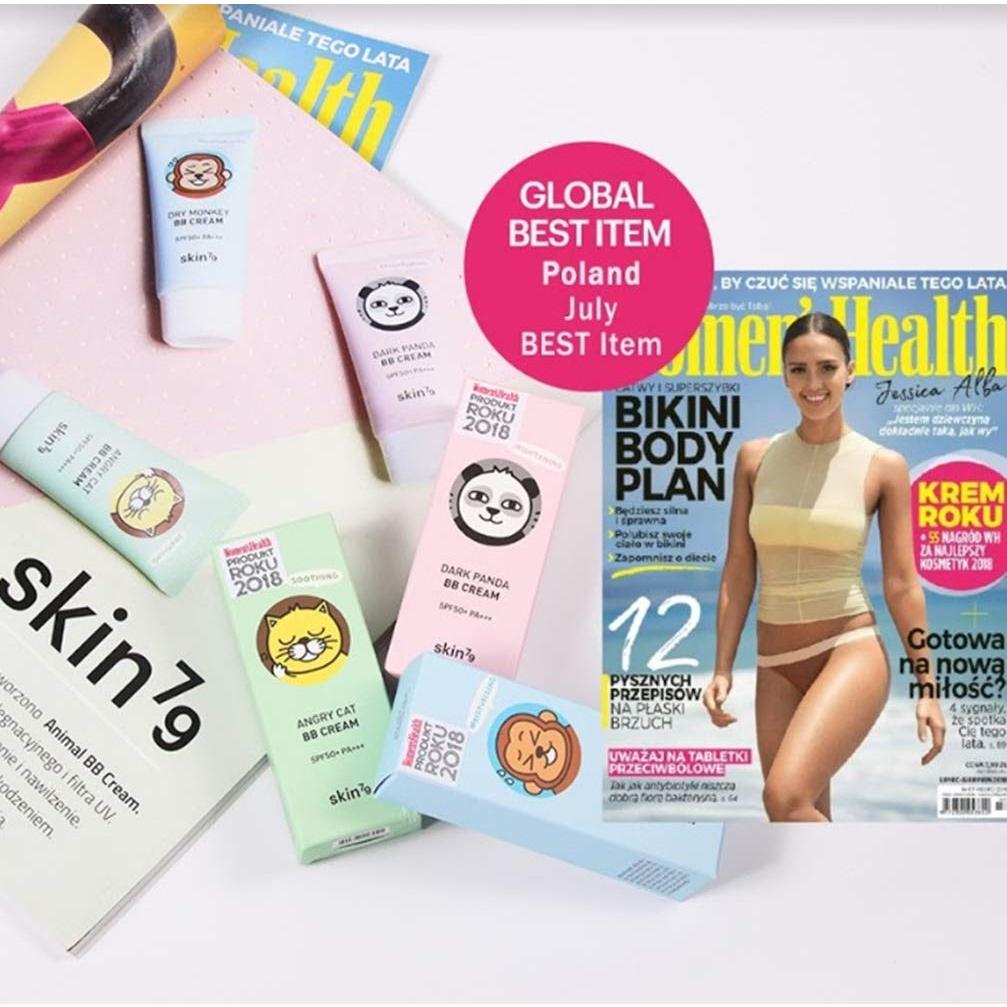 Crema BB Skin79 Gato Enojado SPF 50+ 30g Hecho en Corea