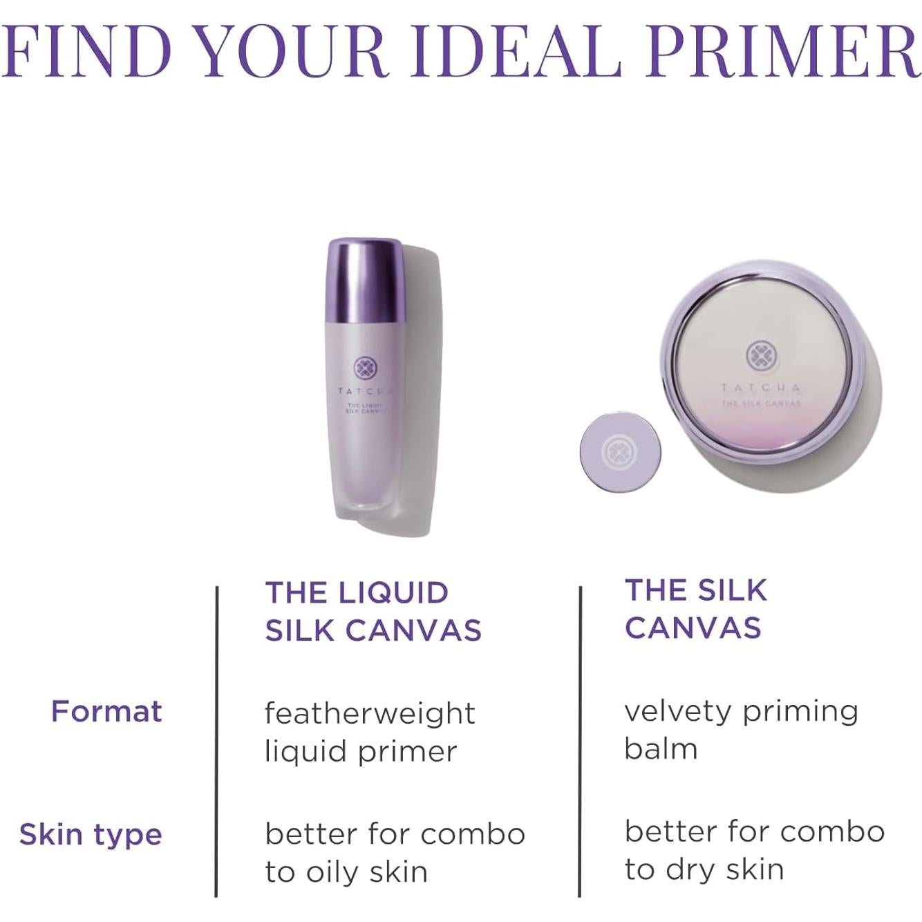 Primer Tatcha The Silk Canvas 20 g - Sin Poros y Perfeccionador