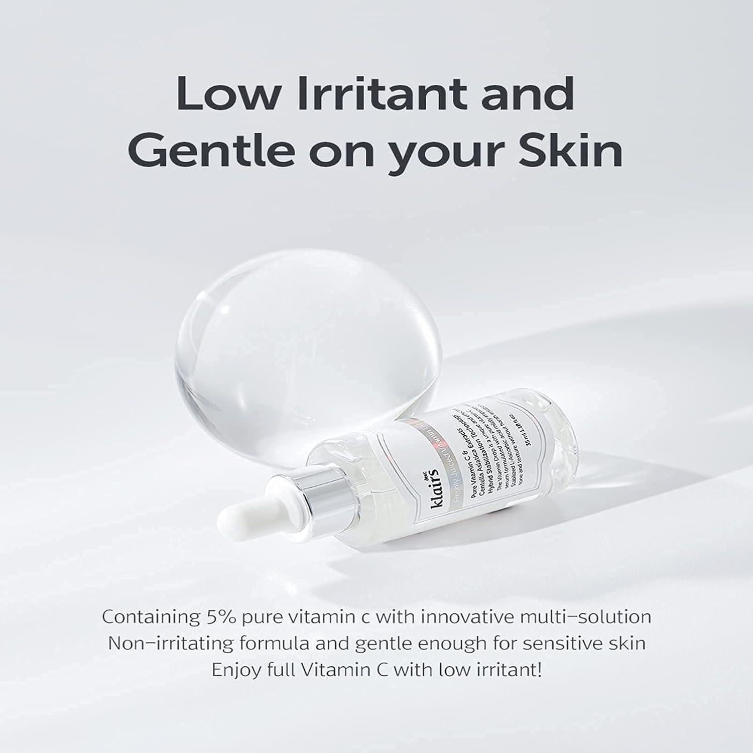 Suero de Vitamina C Klairs 5% 33.4 ml Antioxidante Facial